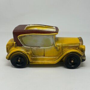 Vintage 1970's Ceramic Car Planter By Frisco Golden Gate Corp. Cottagecore Retro